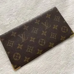 【美品】Louis Vuitton モノグラム 二つ折り財布 お札入れ 未使用