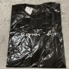 agnes b. ブラック半袖 Tシャツ サイズ2