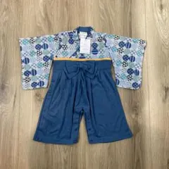 Aenak 和風ベビー服 袴風ロンパース