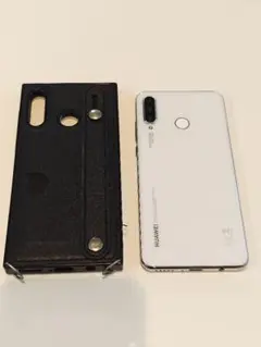 HUAWEI P30 Lite ホワイト　ケース付