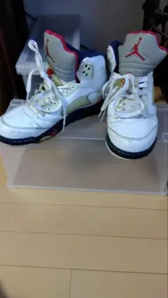 Air Jordan スニーカー ホワイト/レッド/ネイビー