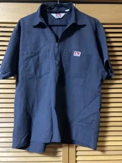 80s 90s BEN DAVIS ハーフジップシャツ made in USAのサムネイル