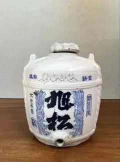 4F 日本酒 ミニ酒樽 空瓶 最高ラベル ヴィンテージ インテリア
