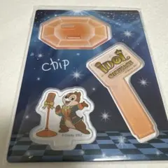 ディズニー ハッピーくじ Happyくじ F賞 チップ アクリルスタンド