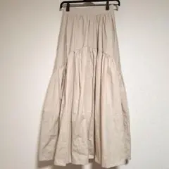La-gemme ベージュ フレアスカート新品