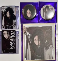 卯ノ花 烈 BLEACH LAM コラボ ポップアップ 缶バッジ 色紙 アクカ 