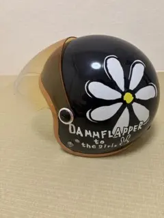 DAMMFLAPPER ジェットヘルメット フラワーデザイン