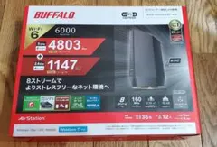 BUFFALO Wi-Fi 6 ルーター WSR-6000AX8Pのサムネイル