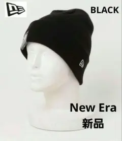 【新品】NEWERA　ニューエラ　ニット帽　ビーニー　送料込　BLACK★
