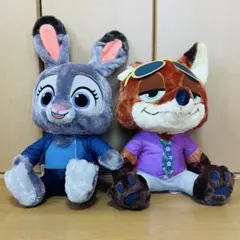 ズートピア BIGぬいぐるみ スーパーラージぬいぐるみ ジュディ ニック