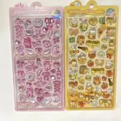 ボンボンドロップシール　クーリア　ガーリーボンボン　はちみつボンボン