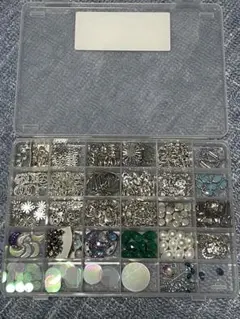 【出品2/8まで】ハンドメイド　ビーズ・アクセサリー素材セット　まとめ売り