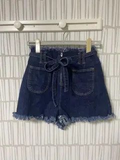 Heather ショートパンツ デニム ヘザー ハイウエスト