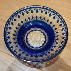 江戸切子 瑠璃色 小鉢