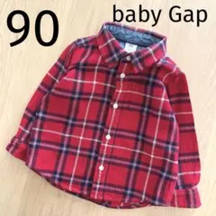 babygap チェックシャツ ネルシャツ