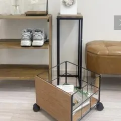 サリュ　アイアンウッドワゴン　ハーフ　2つ