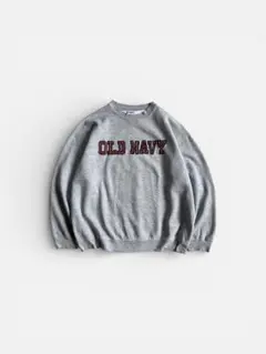 90s cityboy old navy ボックスシルエット ロゴ スウェット