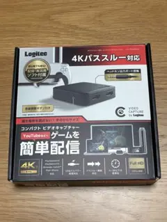 Logitec 4Kパススルー対応 ビデオキャプチャー LVC-PSAHD6USのサムネイル