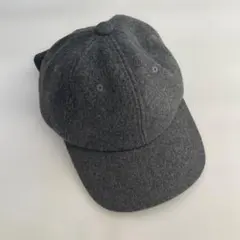 レディースリボン付きキャップ 杢グレー