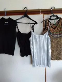 半袖Tシャツ　ノースリーブキャミソール５点まとめ売り　H＆M 　rienda