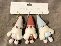 リルリンリン　ぬいぐるみチャーム3個　ディズニークリスマス