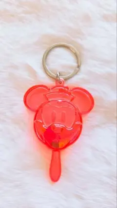 ディズニーリゾート　アイスキャンディー　キーチェーン　キーホルダー　ミニー