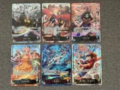 M*A様 【ゴットパック】ワンピース リーダーパラレル 6枚セット 神の島の冒険