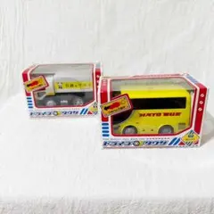 【新品】はとバス 引越しサカイ プルバックカーセット 2台セット 非売品 箱付きのサムネイル