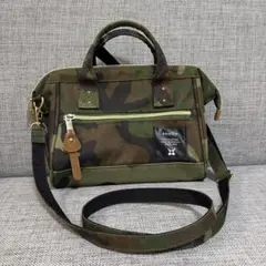 anello アネロ カモフラ柄 迷彩 ショルダーバッグ
