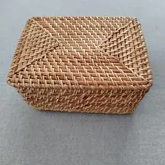 バリ島 アタ 小物入れ スクエアバスケット 10cm x 10cm 中 - メルカリ