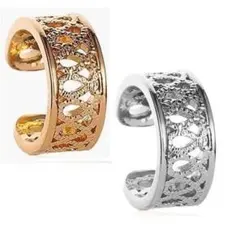 スタッド イヤーカフ 金・銀セット イヤリング フェイクピアス イヤークリップ