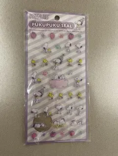 一枚使用済み　PEANUTS スヌーピー プクプクシール