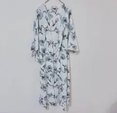 fifth フィフス ロングカーディガン 夏 サラサラ 美品 フリーF 花柄のサムネイル