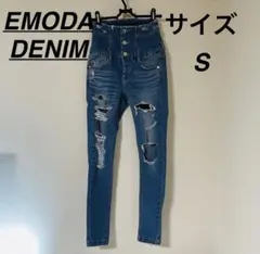 EMODA ハードクラッシュハイウエストパギンス