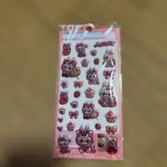 ボンボンドロップ キャラクターシール ラブブぷくぷくシール