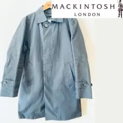 美品マッキントッシュフィロソフィー　暖かさ調整可能シャープシルエットが特徴コート