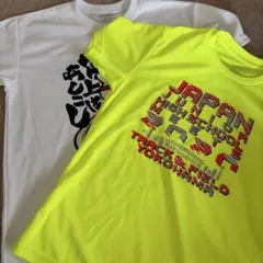 全中　陸上　シャツ 2枚セット　Mサイズ　アシックス他