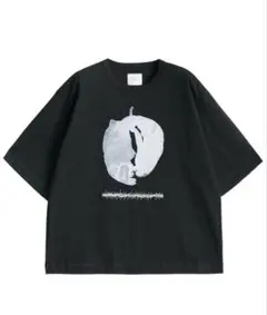 キヨ着用　SHAREEF　APPLE\" S/S BIG-T　BLACK　サイズ1 SHAREEF ONLINE SHOP / 