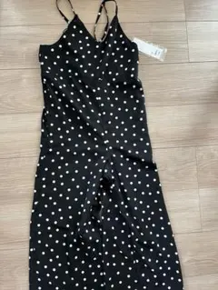 [新品未使用]ドット柄　140 オールインワン