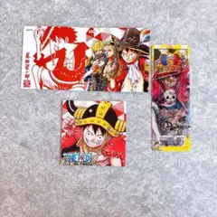 【 夏コミ 2024 2025 】 ワンピース ツインステッカー レンチキュラー