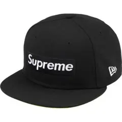 7 1/2 Supreme No Comp Box Logo New Era 黒