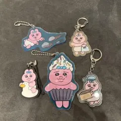 おぱんちゅうさぎ アクリルキーホルダー　５個セット