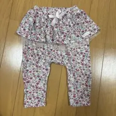 Haruulala ベビー パンツ 花柄 フリル
