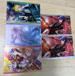 プロセカ ウエハースカード 初音ミク 鏡音レン KAITO 花里みのり