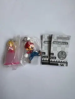 スーパーマリオ めじるしアクセサリー2 2種セット ガチャ