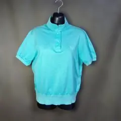 m22592★Dior★ ポロシャツ 半袖★綿100%★L★左胸ロゴ刺繍