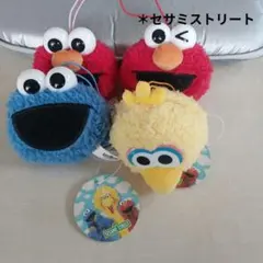 ＊ ! 26 セサミストリート ぬいぐるみ・マスコット 4体セット