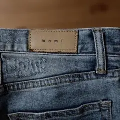 mnml スキニーデニム ダメージ加工 ジップ 28のサムネイル