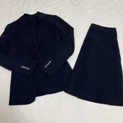 THE SUIT COMPANY ネイビー スカートスーツ