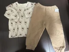 ユニクロ　くまのプーさん パジャマ 100cm ベージュ